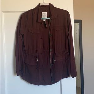 Full Tilt burgundy red jacket